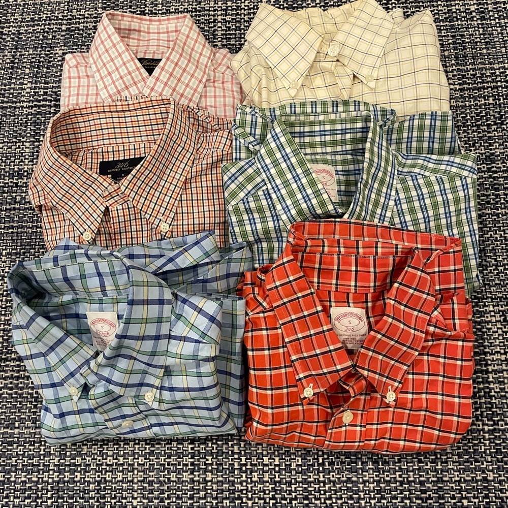 Brooks Brothers non-iron shirts S